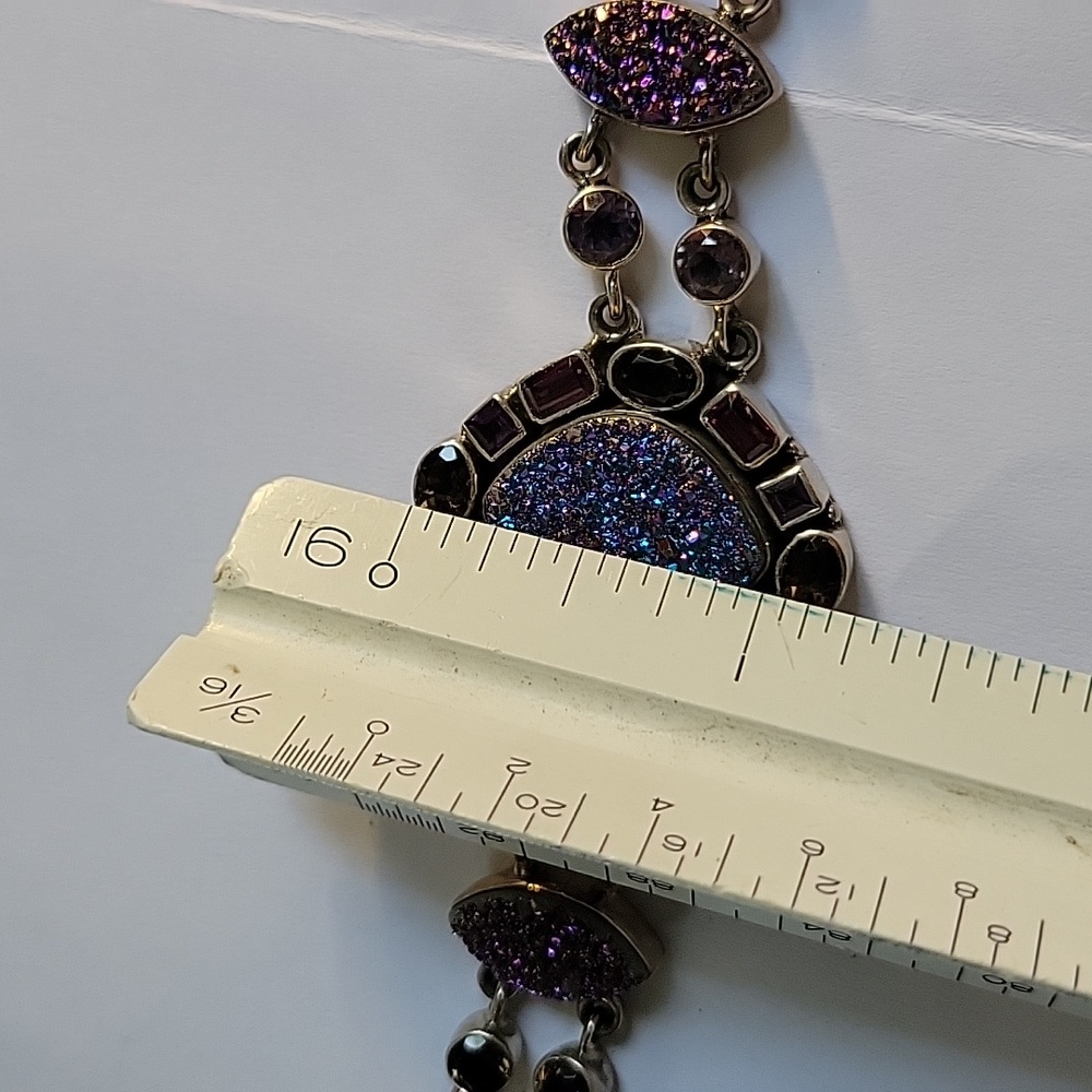 Nicky Butler Sterling Silver multi gemstone bracelet - Picture 8 of 8